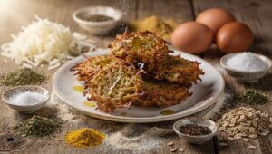 Galettes de céleri légères : recette minceur