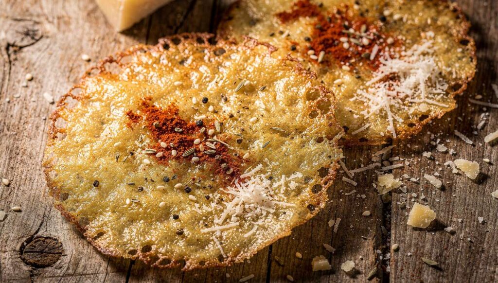 Recette de tuile au parmesan : croustillante et savoureuse