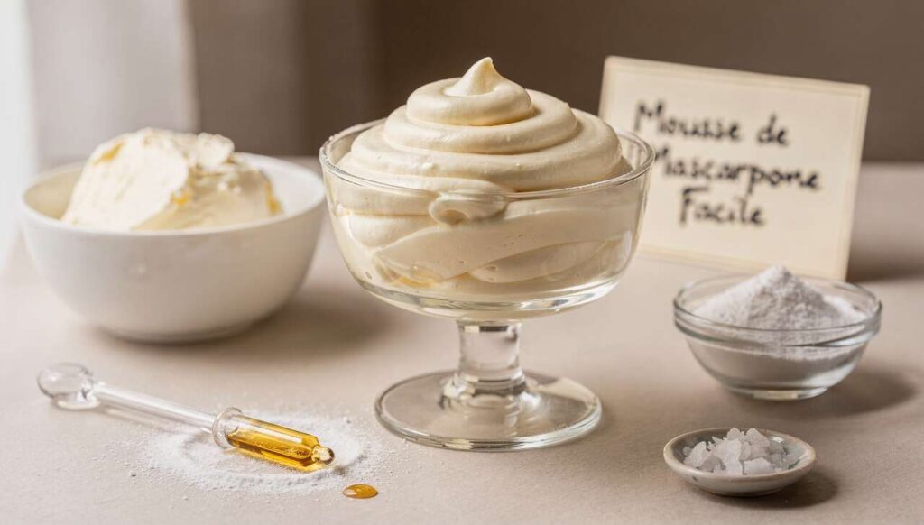 Mousse de Mascarpone Facile : la Recette Incontournable