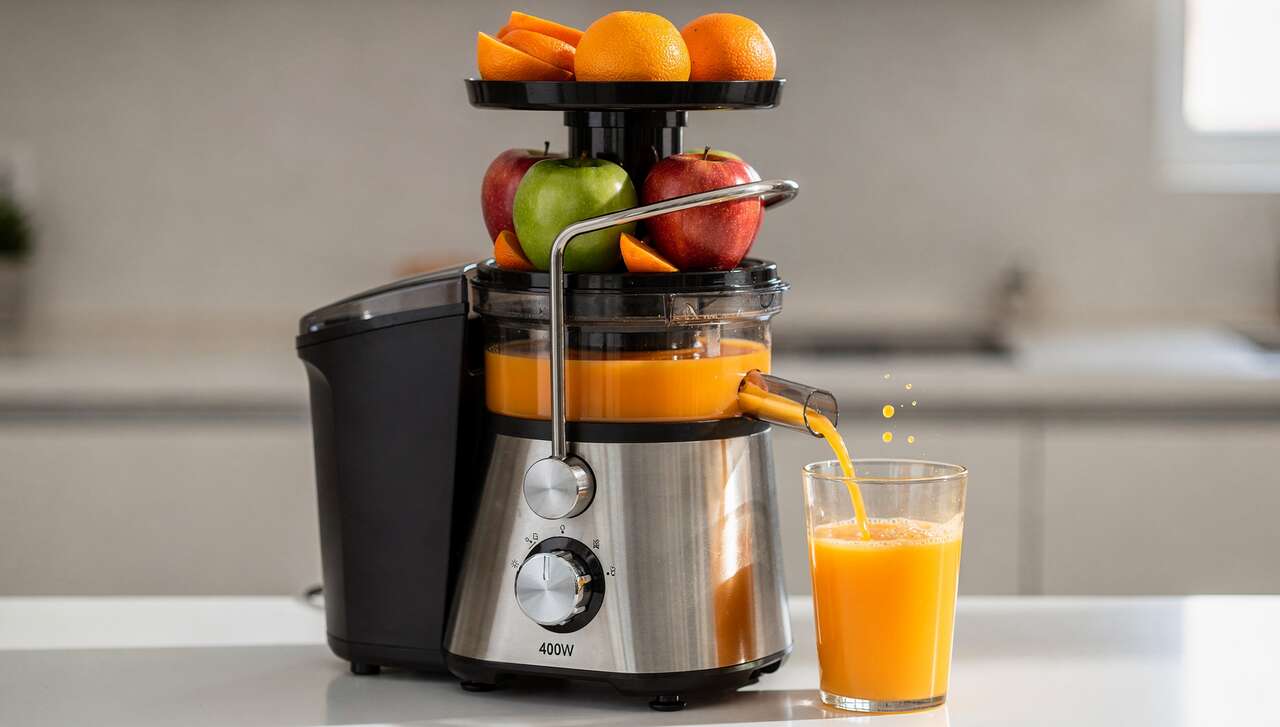 Test extracteur de jus 400W : haute extraction et conservation