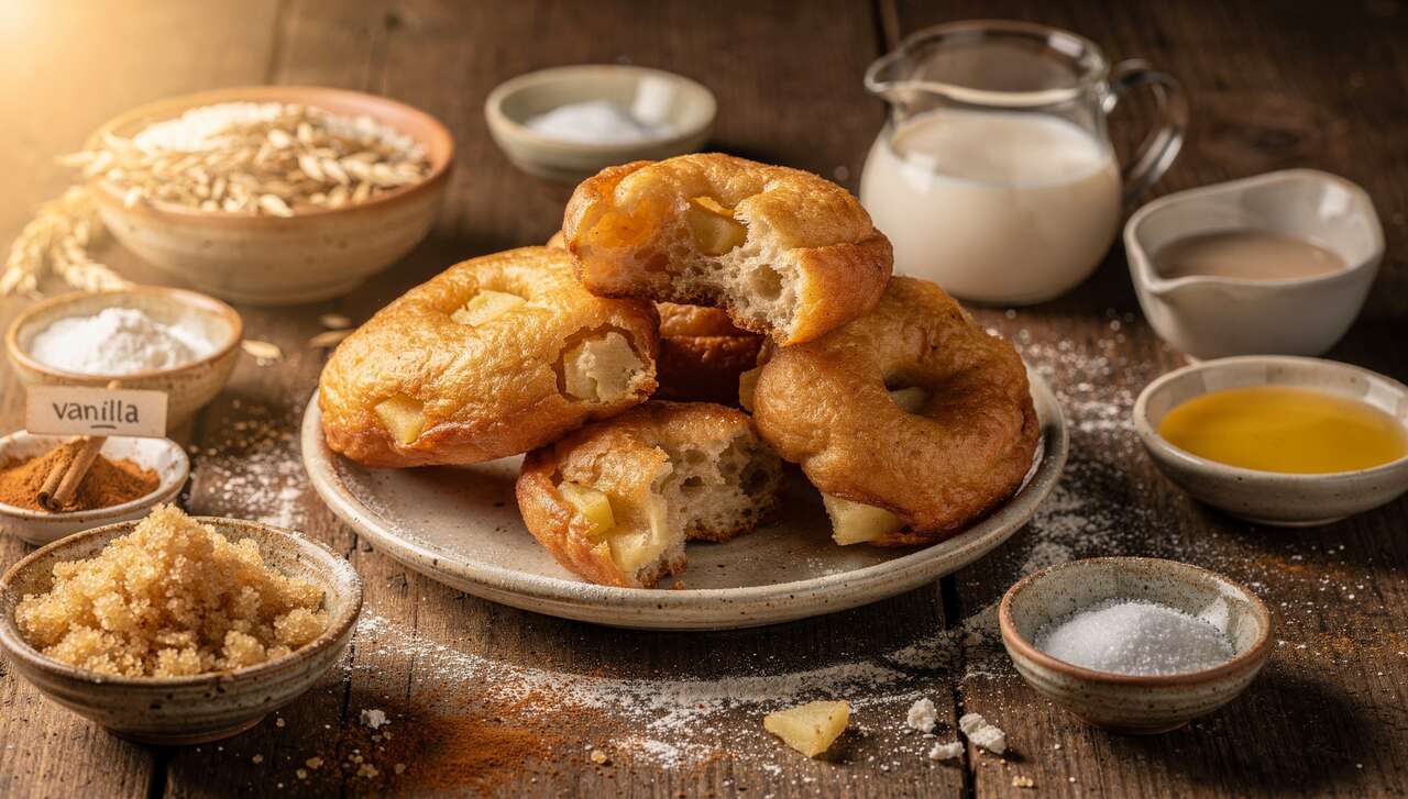 Recette de beignets aux pommes légers sans friteuse