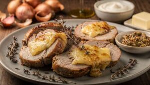 Filet mignon de porc au Maroilles : une recette savoureuse