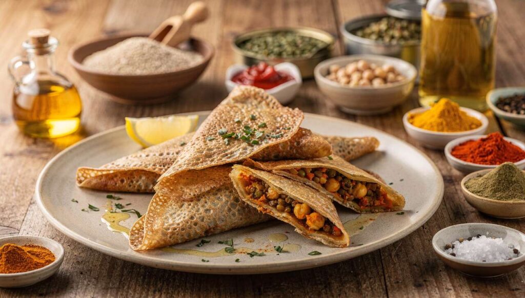 Samoussas de crêpes légères au sarrasin : recette savoureuse et saine