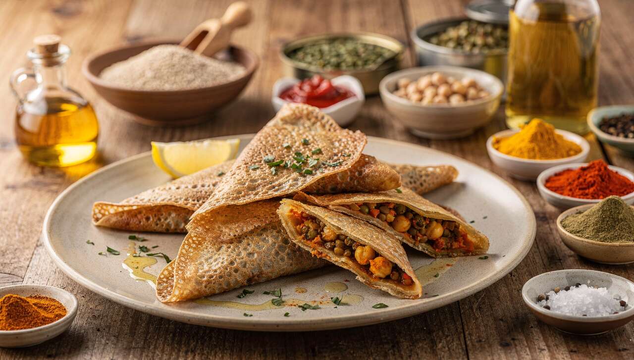 Samoussas de crêpes légères au sarrasin : recette savoureuse et saine