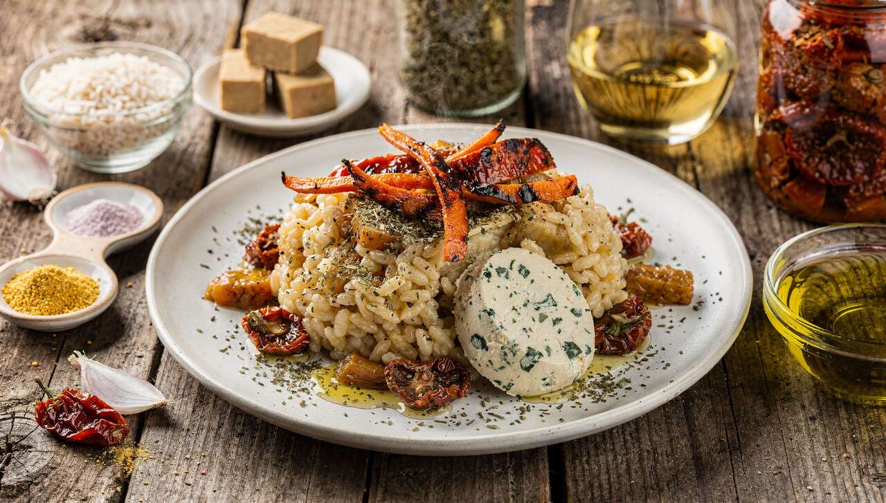Recette Risotto aux Légumes et Tartinade Végétale Herbes de Provence