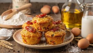 Cakes au fromage et tomate : recette facile et savoureuse