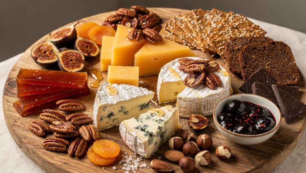Plateau de fromages sucré-salé : recette gourmande