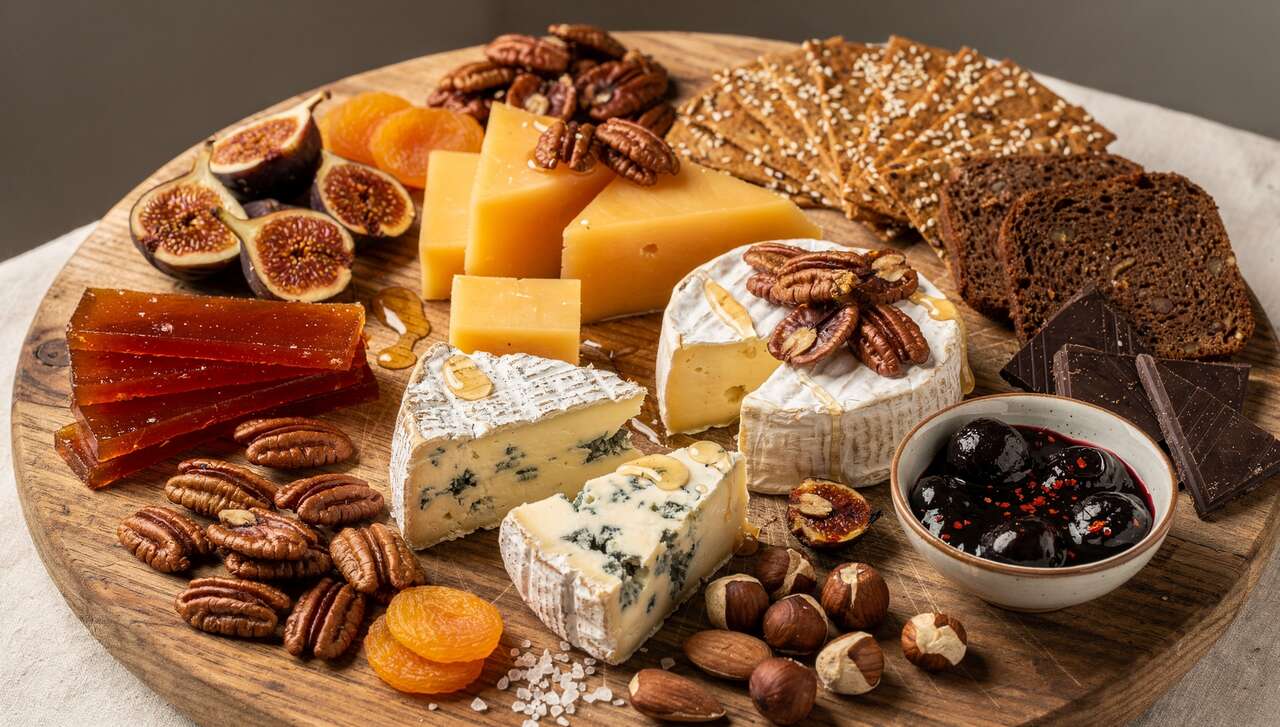 Plateau de fromages sucré-salé : recette gourmande
