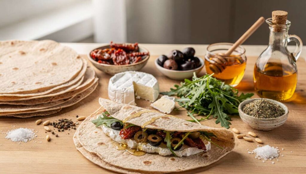 Wrap au fromage de chèvre : découvrez la recette !