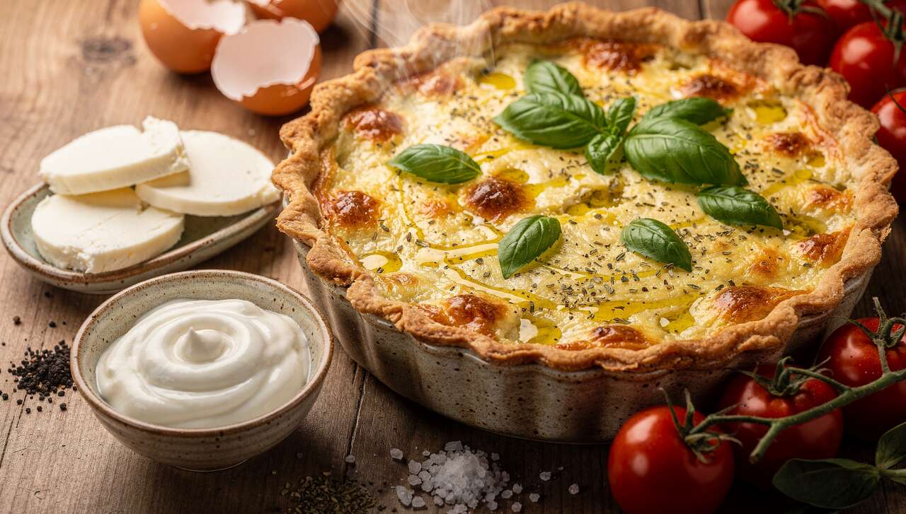 Recette de quiche tomate mozzarella : savourez la simplicité