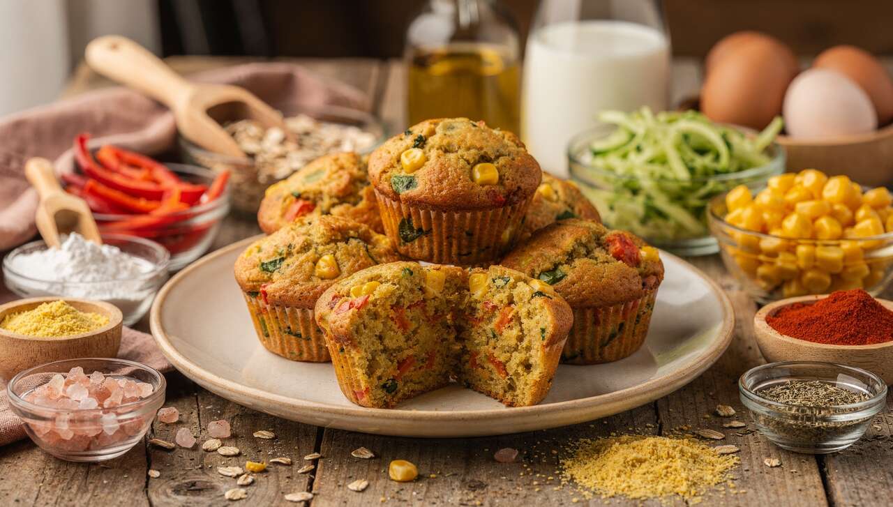 Recette de Muffins aux Légumes Savoureux