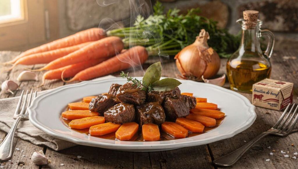 Bœuf Carottes Léger et Rapide : recette Facile