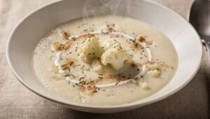 Velouté de chou-fleur léger : la recette facile et diététique