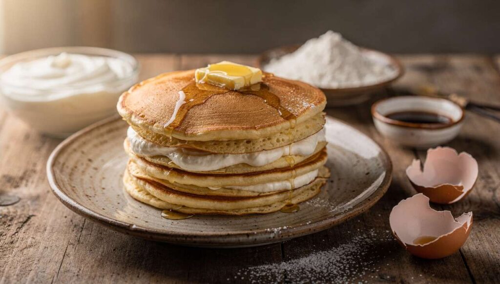 Pancake au Fromage Blanc : recette Gourmande