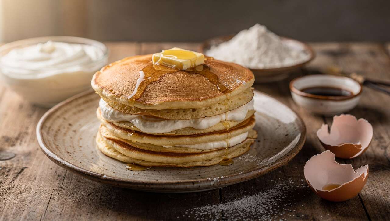 Pancake au Fromage Blanc : recette Gourmande