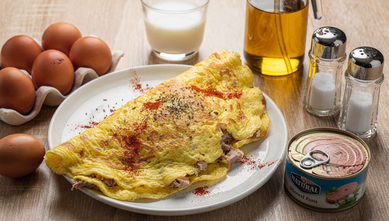 Omelette au thon légère : recette facile et savoureuse
