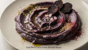 Purée Légère de Carottes Noires : recette Savoureuse