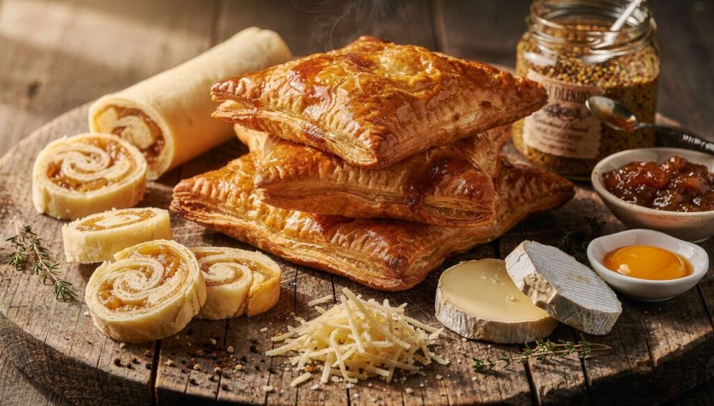 Chaussons au fromage et confit d'oignon : délicieuse recette