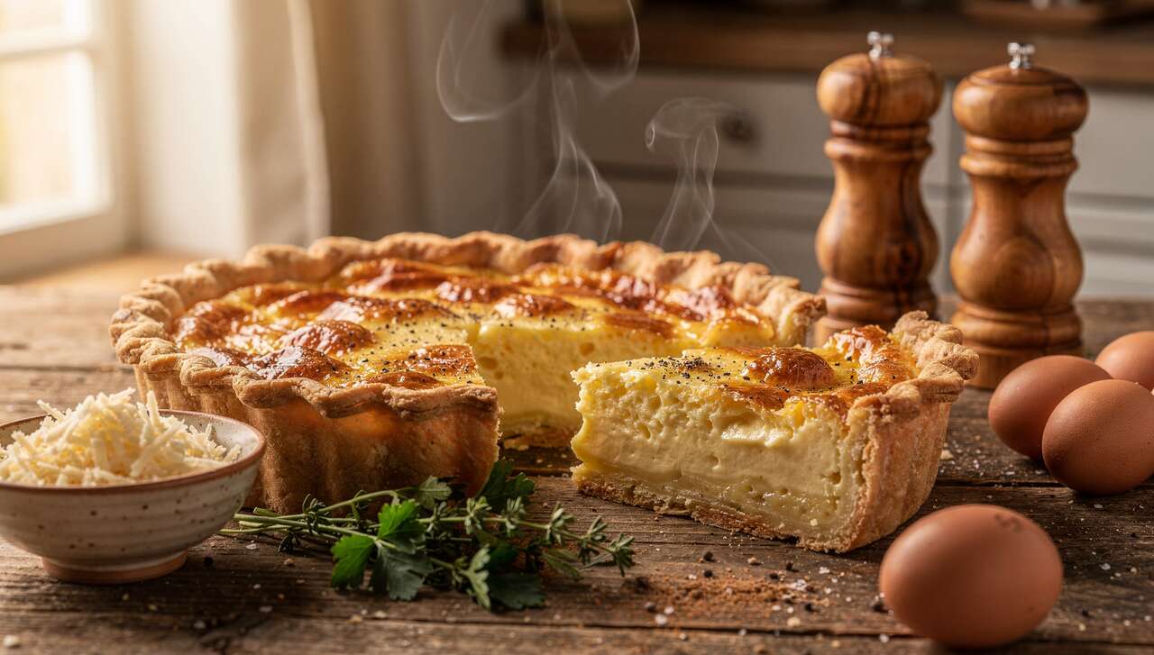 Recette : quiche au Comté savoureuse