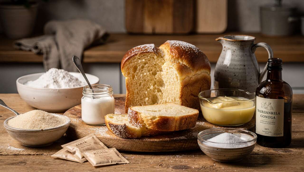 Brioche légère au Skyr : moelleuse et sans culpabilité