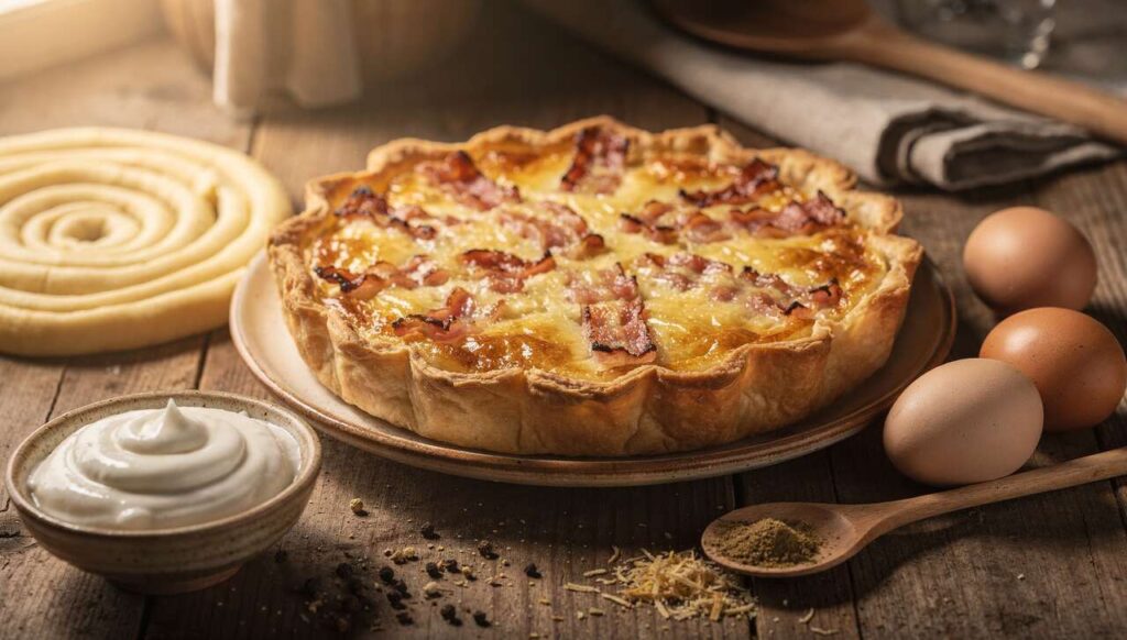 Recette traditionnelle de tarte au Maroilles