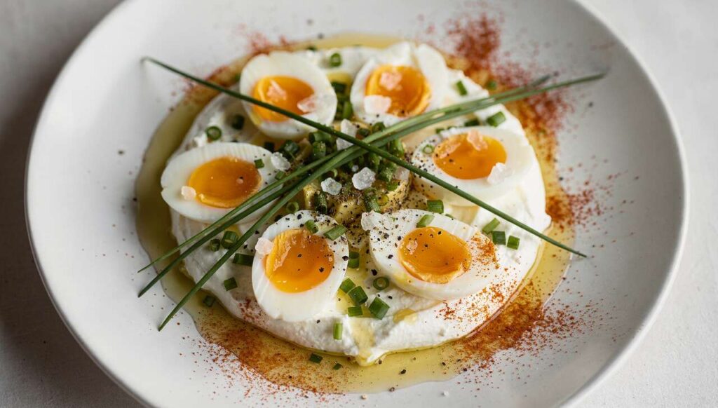 Oeufs de caille et sauce fromage frais à la ciboulette : recette savoureuse