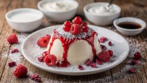 Panna Cotta aux Fruits Rouges et Noix de Coco : recette Gourmande