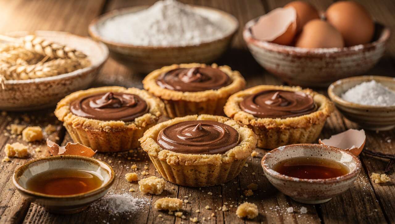 Sablés au Nutella : tartelettes Légères pour Collation