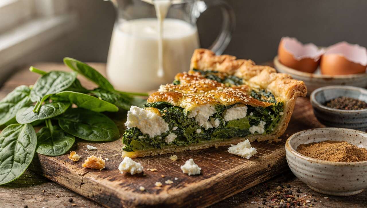 Recette Quiche Légère Épinards Feta