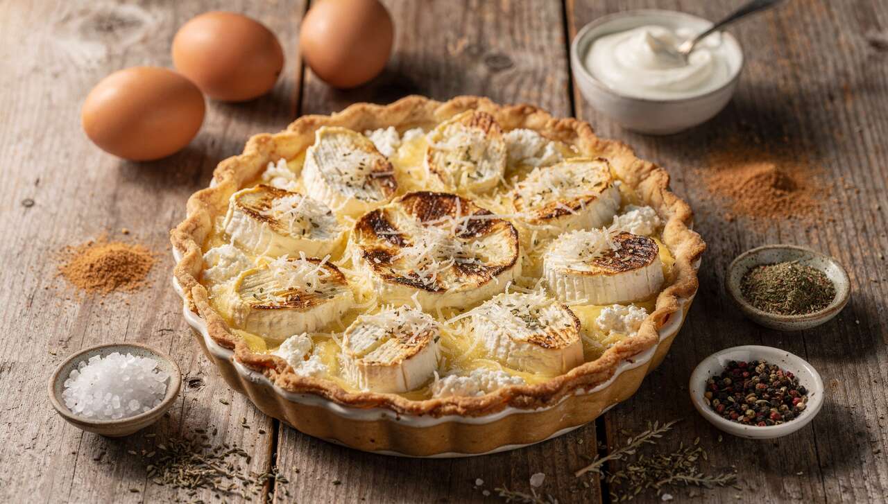 Tarte aux Trois Fromages : recette Savoureuse