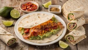 Wrap au guacamole, fromage et bacon croustillant : la recette facile