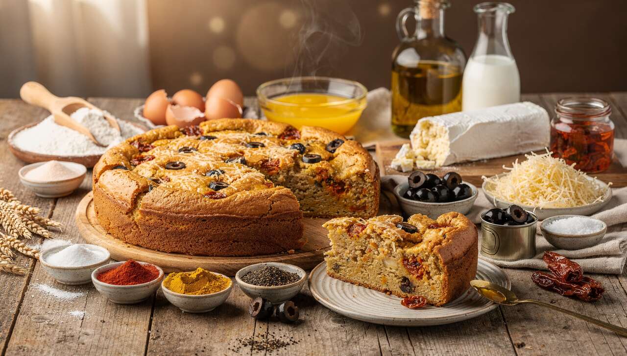 Cake épicé au fromage de chèvre frais : la recette gourmande