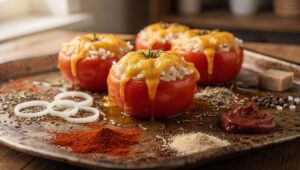 Tomates Farcies au Riz et Gouda : délicieuse Recette