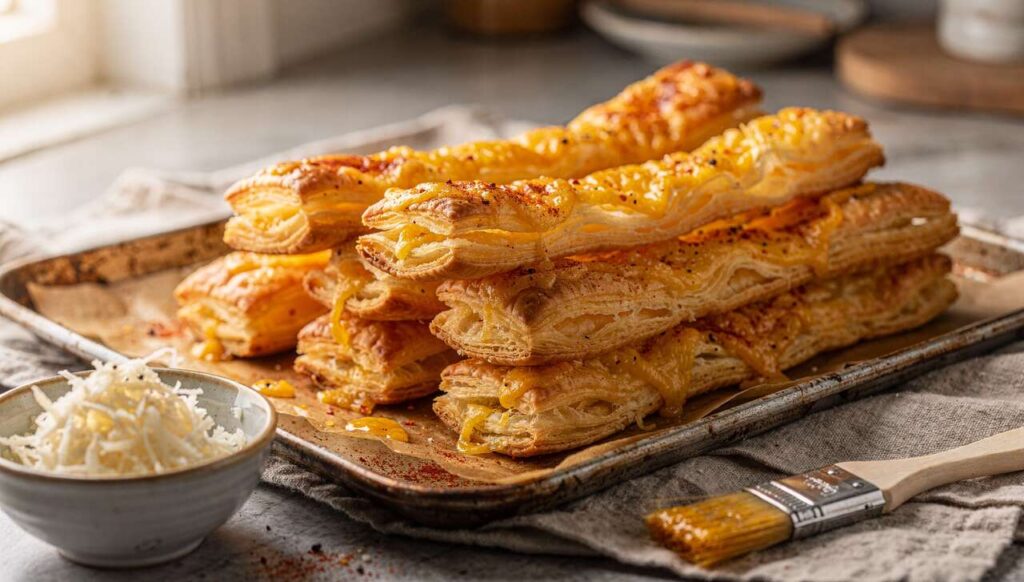 Recette d'allumettes au fromage maison