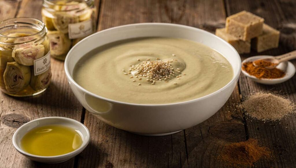 Velouté d'artichaut à la crème légère : recette facile et gourmande