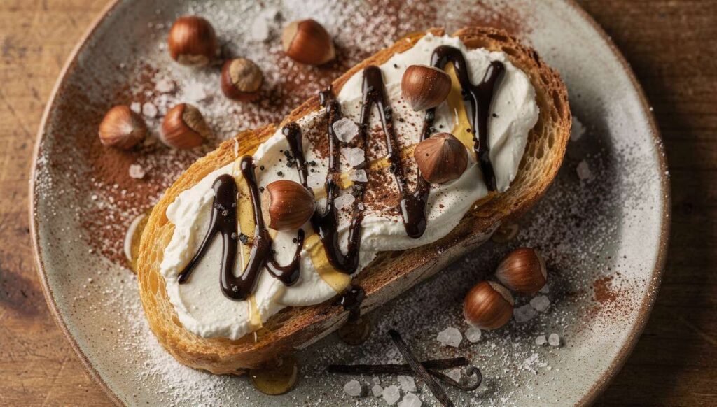 Tartine de fromage frais au chocolat : la recette gourmande