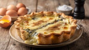Recette de la tarte au Morbier savoureuse