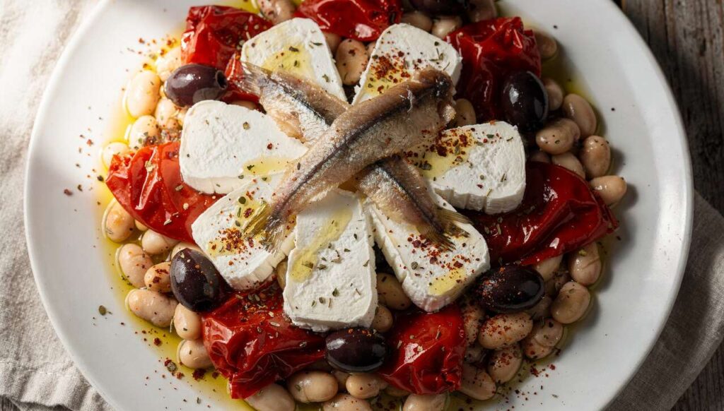 Salade Basque au Fromage de Brebis : recette Savoureuse