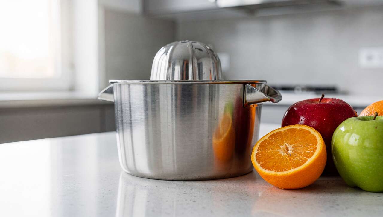 Test extracteur à jus en inox 26 cm