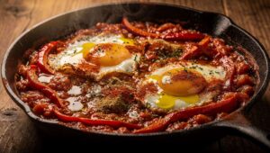 Oeuf à l’espagnole léger : recette facile et savoureuse