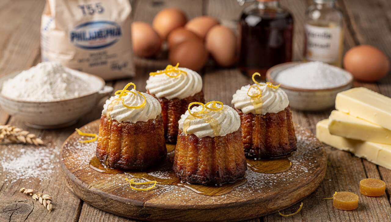 Cannelés façon profiteroles au fromage frais : recette gourmande