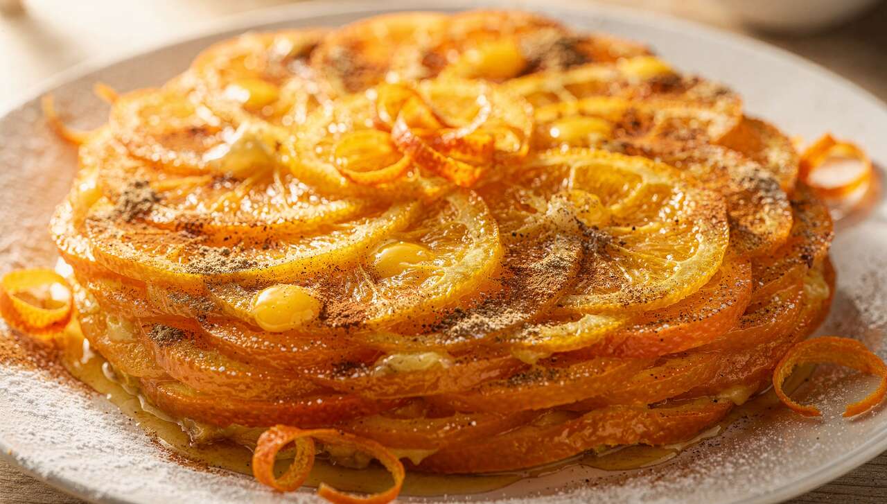 Gratin léger d'oranges épicé et sucré : recette savoureuse et facile