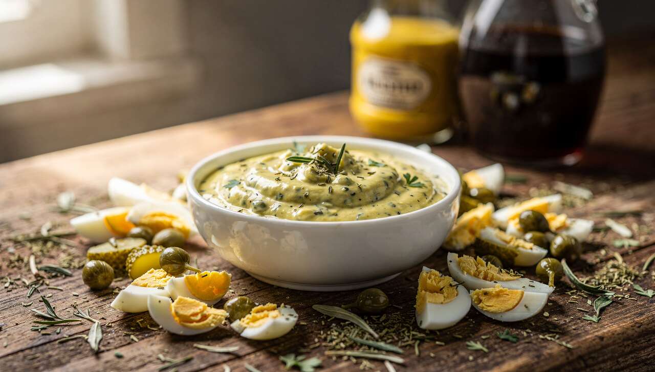 Sauce Gribiche Légère : recette Savoureuse et Facile à Préparer