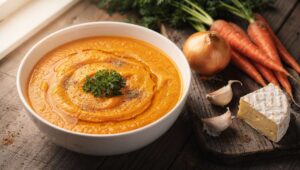 Velouté de Carottes au Fromage à la Ch'ti : recette Savoureuse