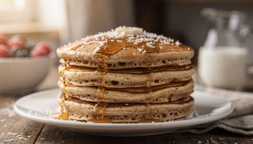 Pancakes légers au lait de soja : une recette minceur délicieuse