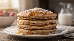 Pancakes légers au lait de soja : une recette minceur délicieuse