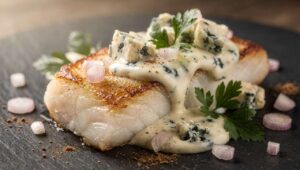 Dos de cabillaud sauce au bleu : recette savoureuse et gourmande