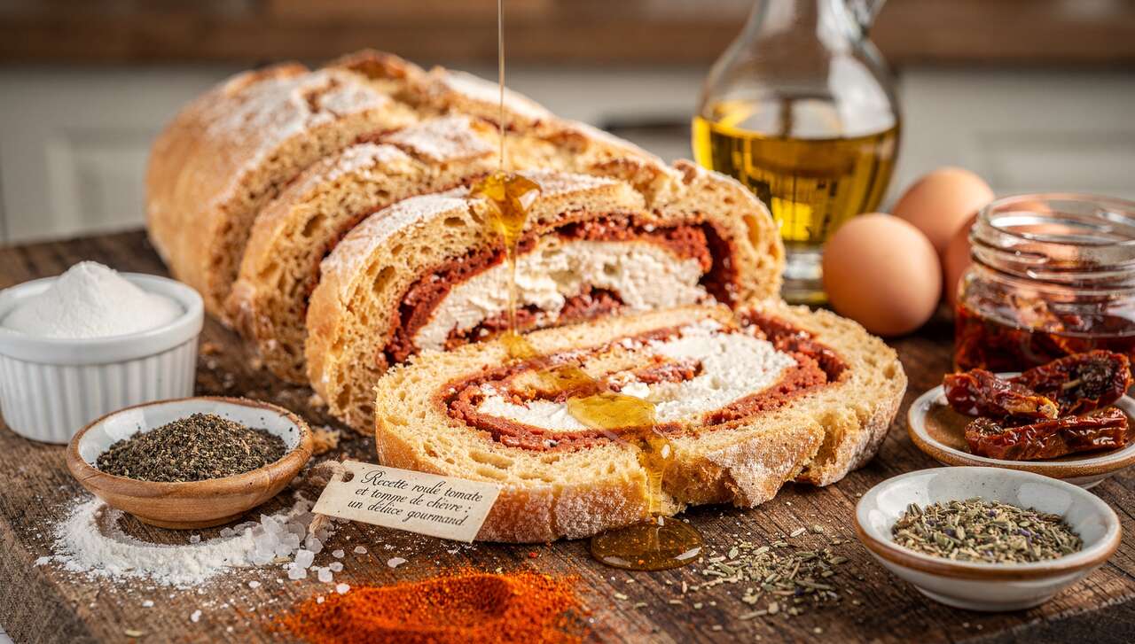 Recette roulé tomate et tomme de chèvre : un délice gourmand