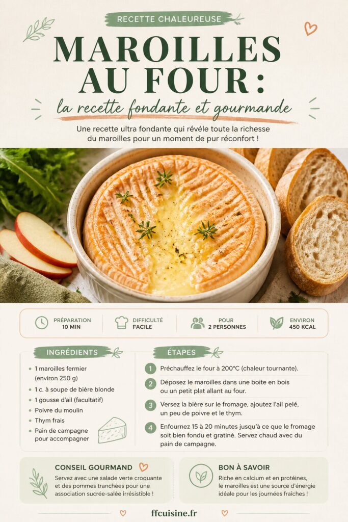 pinterest — maroilles au four : la recette fondante et gourmande