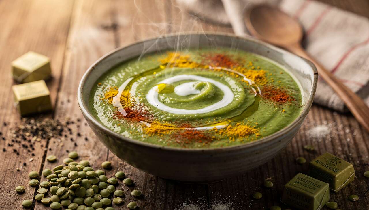 Soupe légère de pois cassés : recette facile et savoureuse